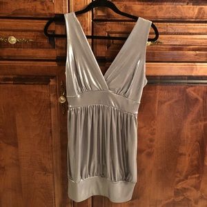 Metallic dress